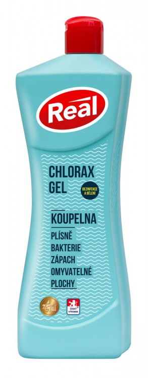 Real Gel chlorax 550g | Čistící a mycí prostředky - Speciální čističe - Koupelny